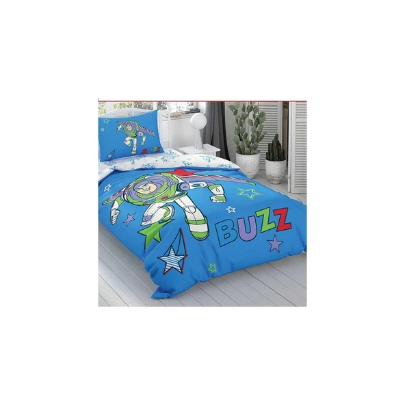 TAÇ LİSANSLI TOY STORY BUZZ NEVRESİM TAKIMI TEK KİŞİLİK