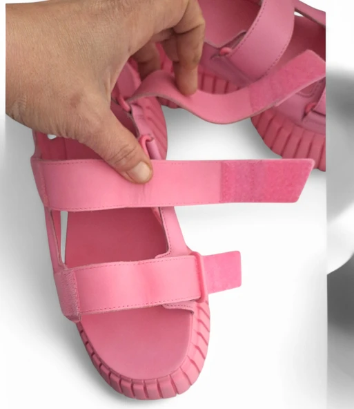 ORİJİNAL 40 K201511-003 BCN Nami Masha /  Barcelona Masha Pink PEMBE SANDALET PLATFORM - 6