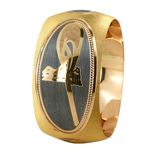 22 Ayar Şarnel 50 gr Tuğra Bilezik - BLK6092 ürün görseli