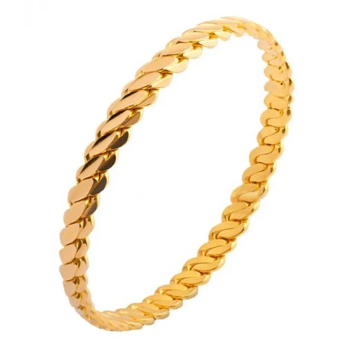 22 Ayar Üçlü Burma 34 Gr Bilezik