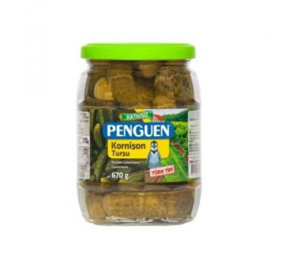Penguen Kornişon Turşu 670 Gr