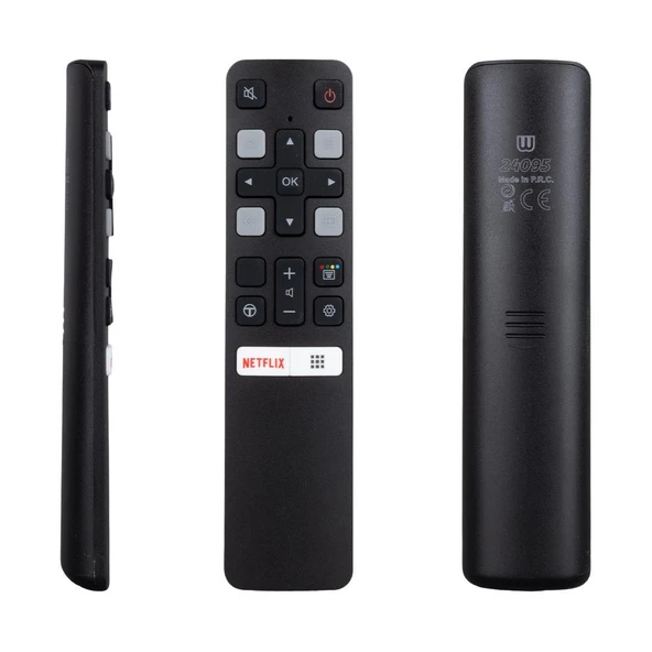 Weko Tcl RC 802V FMR1  Netflix Tuşlu 50'' - 55'' Android Akıllı Lcd Led Tv Kumanda (Ses Komutsuz)