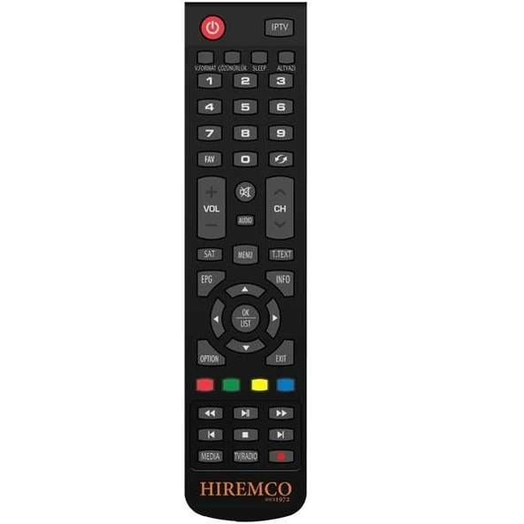 Hiremco Turbo IP Uydu Alıcı Kumandası