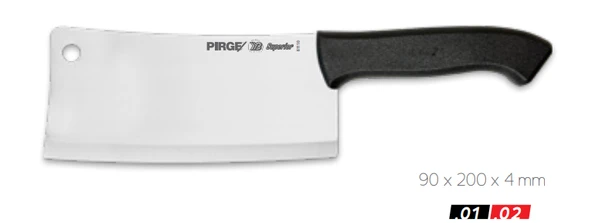 Pirge Superior Satır No:1 20 Cm Siyah