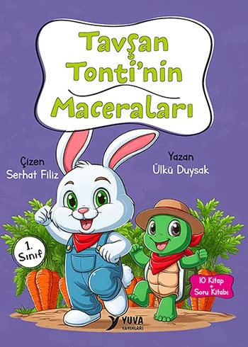 Yuva 1.Sınıf Tavşan Tonti'nin Maceraları 10 Kitap