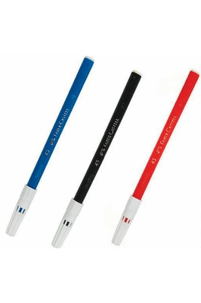 Faber Castell Keçeli Kalem Kırmızı - 10 Adet - 3