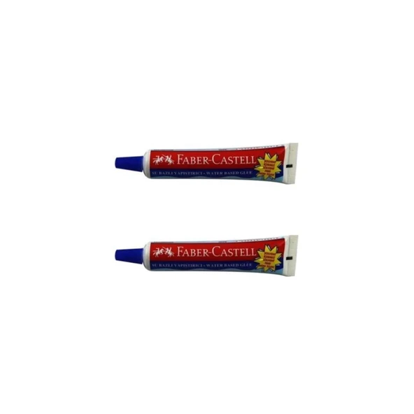 Faber-Castell Su Bazlı Yapıştırıcı 19 gr 2'li