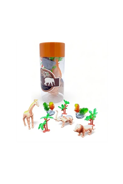 Mini Vahşi Hayvan Figürleri - 3