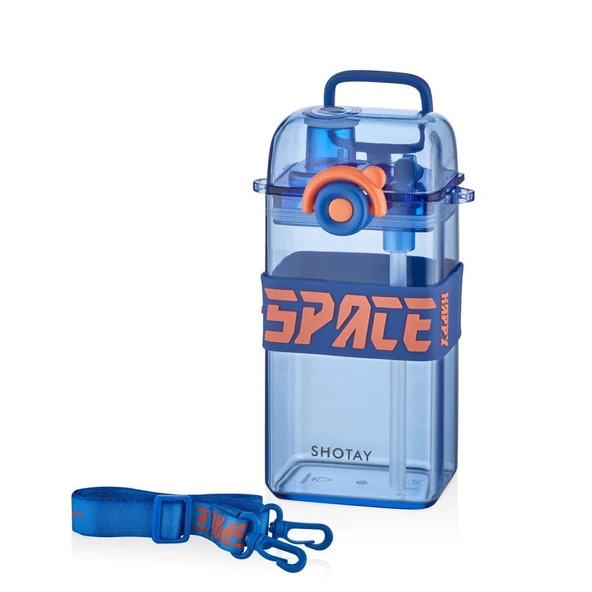 Shotay Su Matarası Space Tritan Mavi 500Ml