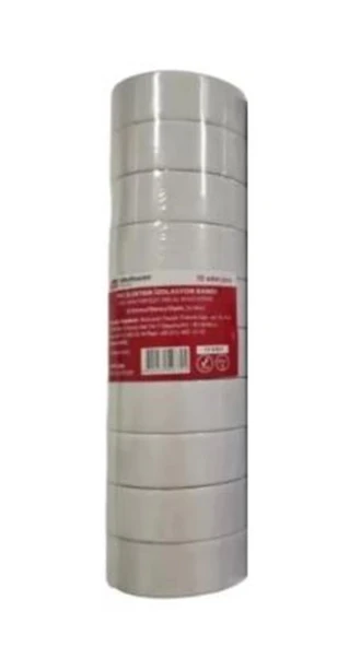 Mutlusan 10-19 İzole Bant Beyaz 065133011019