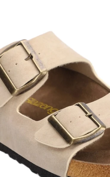 Slazenger Lens 300N Kadın Nubuk Terlik - Resim 5