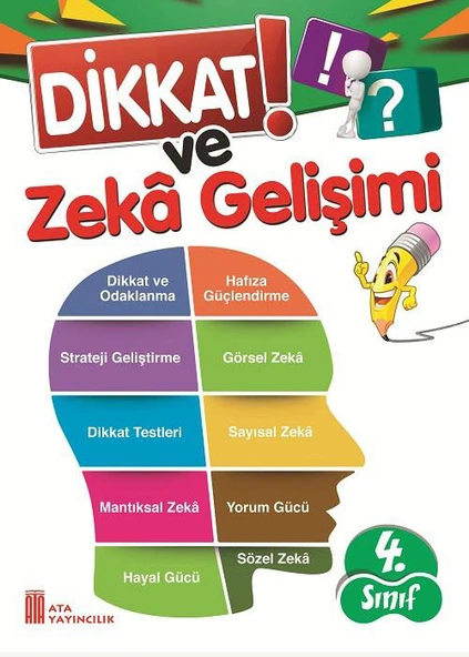 4. Sınıf Okula Yardımcı Eğitici Okuduğumu Anlıyorum - Dikkat ve Zeka Gelişimi - 10 lu Hikaye Seti - 3