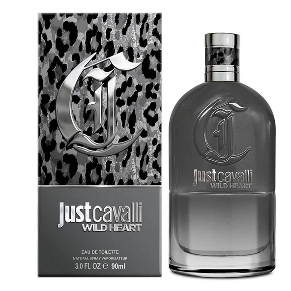 Roberto Cavalli Just Cavalli Wild Heart For Him EDT 90 ml Erkek Parfümü - 3
