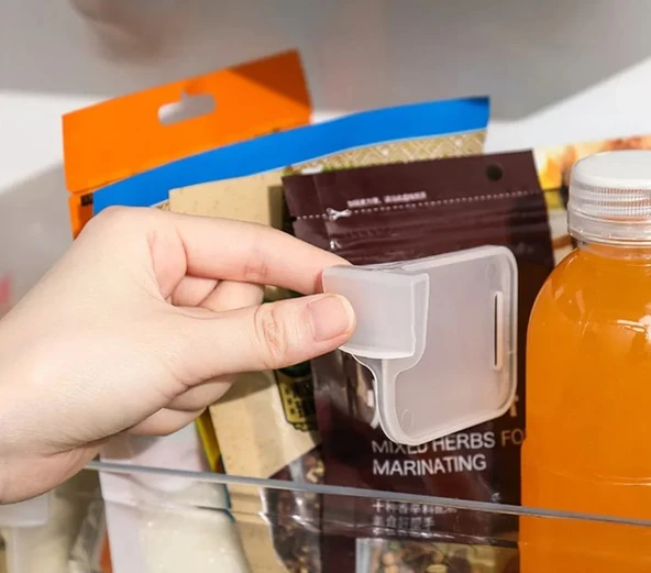 KENPAZAR Çok Amaçlı Buzdolabı Raf Ayırıcı 10 Adet - 4