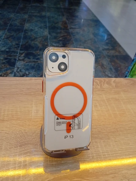 İPhone 13/14 Uyumlu Ultra Slim(İnce) MagSafe Özellikli Premium Kılıf - 5