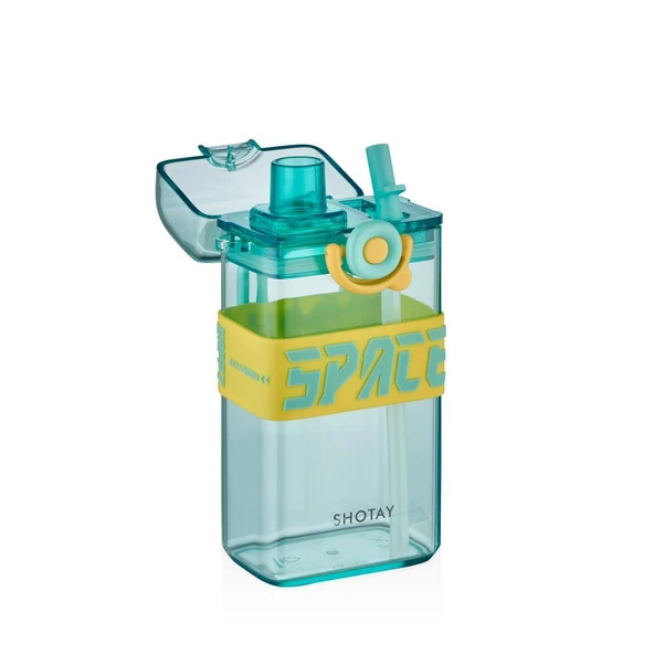 Shotay Su Matarası Space Tritan Turkuaz 500Ml - 2