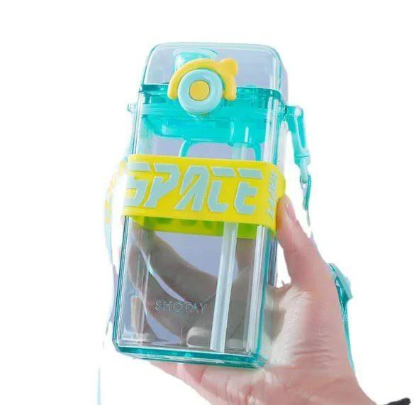 Shotay Su Matarası Space Tritan Turkuaz 500Ml - 3