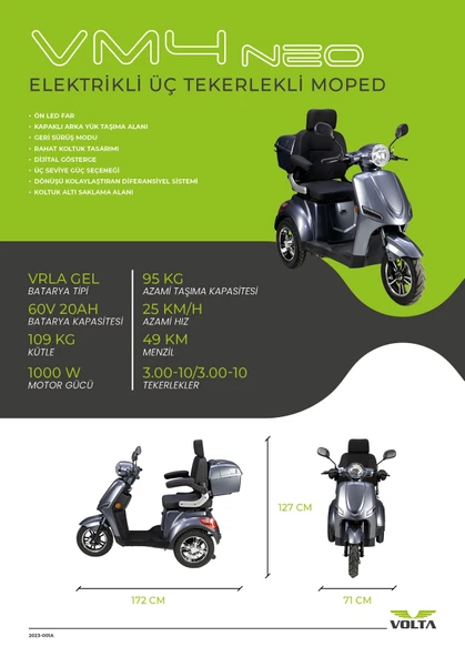 Volta Vm4 Neo Gri - 7