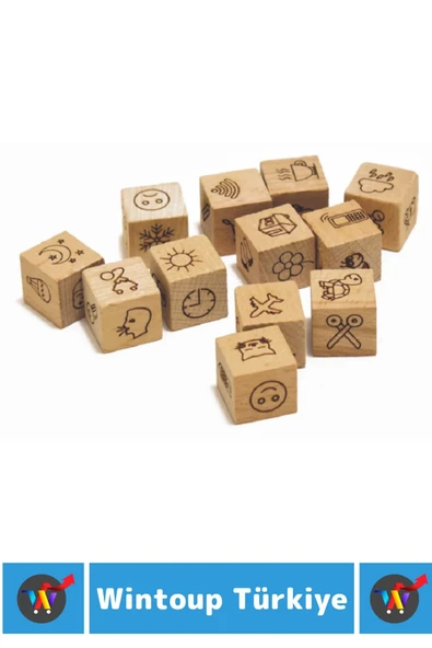 Eğitici Görsel Algı Yaratıcılık Dil Bilgisi Hayalgücü Geliştirici Eğlenceli Hikaye Küpü HAYDİ ANLAT - Resim 2