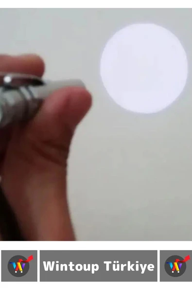 Kompakt Kamp Avcı Balıkçı Deprem Enerji Tasarruflu Beyaz Işık Pilli Sert Plastik Mini EL FENERİ - 2