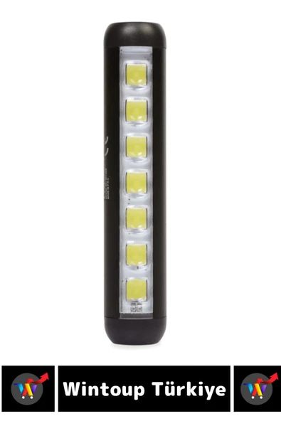 Profesyonel Kamp Avcı Güvenlik Okul Deprem 4 Modda Aydınlatma Güçlü Işık Mini EL FENERİ - 3