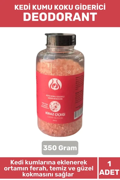 Premium Evcil Hayvan Pet Magnezyum Epsom Tuzu Kedi Kumu Kötü Koku Giderici KİRAZ ÇİÇEĞİ Deodorant ürün görseli