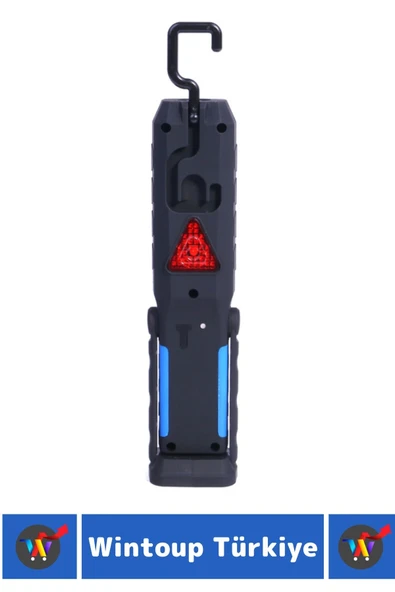 Premium 2 Modlu Mıknatıslı Askılı SMD Güçlü Led+1 Parlak Led Ampul Şarjlı OTO LAMBASI - 3