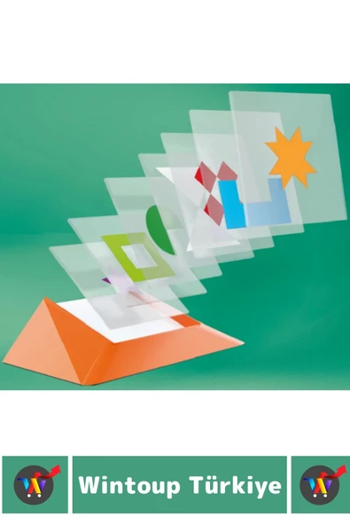 Eğlenceli Eğitici Görsel Algı Zeka Problem Çözme Becerisi Geliştirici Çocuk Oyun ŞEKLİ TAMAMLA - Resim 3