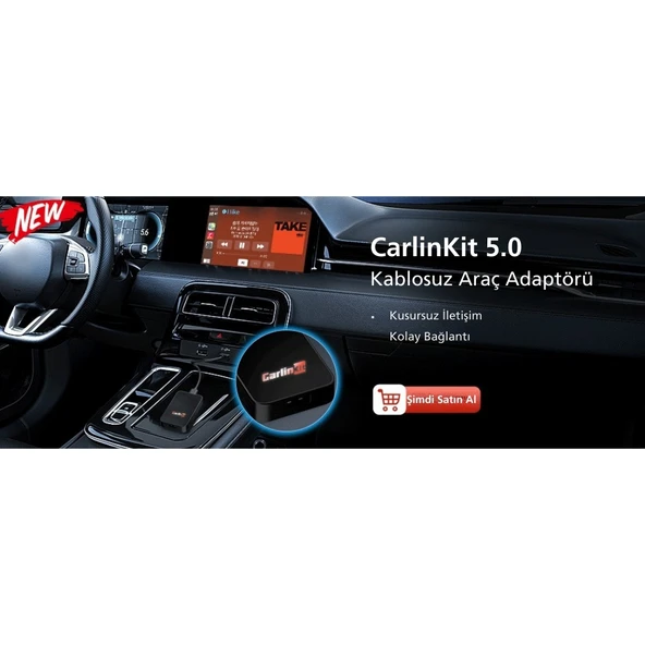 TechTic CarlinKit CarPlay&Android Auto Adaptörü Apple-Android Kablosuz Akıllı Carplay Dönüştürücü - 12