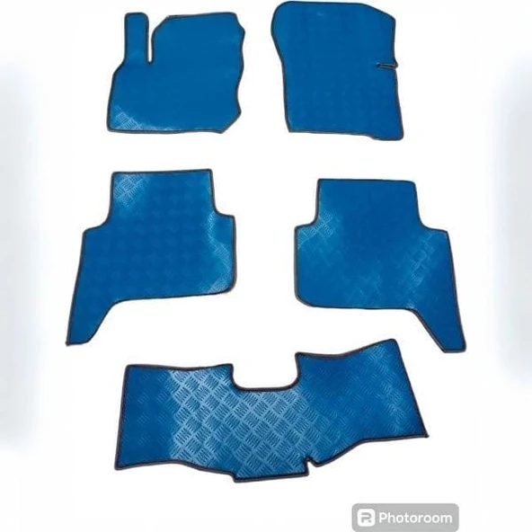 Volkswagen Tiguan 2024 Model 5 Parça Mavi Renk Paspas - 2