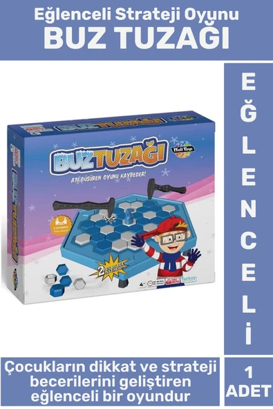 Premium Eğlenceli Strateji Dikkat Beceri Refleks Geliştiren Çocuk Oyun BUZ TUZAĞI ürün görseli