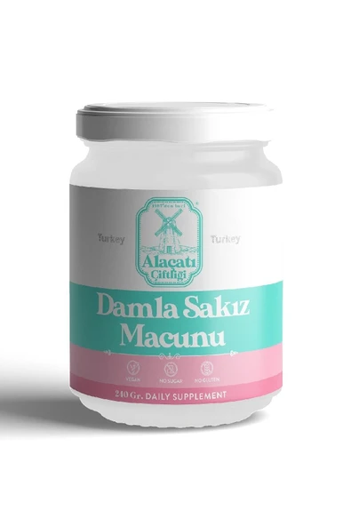 Alaçatı Çiftliği Organik Damla Sakız Macunu 240 gr