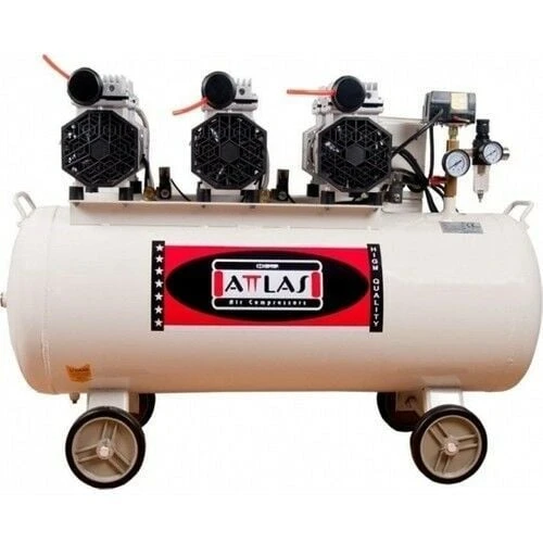 Attlas SC 20100 100 lt Sessiz Yağsız Monofaze Kompresör