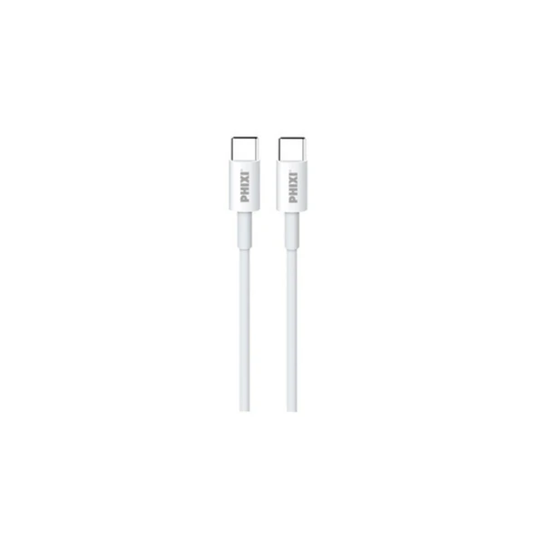 Phixi Basic CB412T 5.0A Type-C to Type-C USB Şarj Kablosu – Hızlı ve Dayanıklı Şarj Çözümü - 2