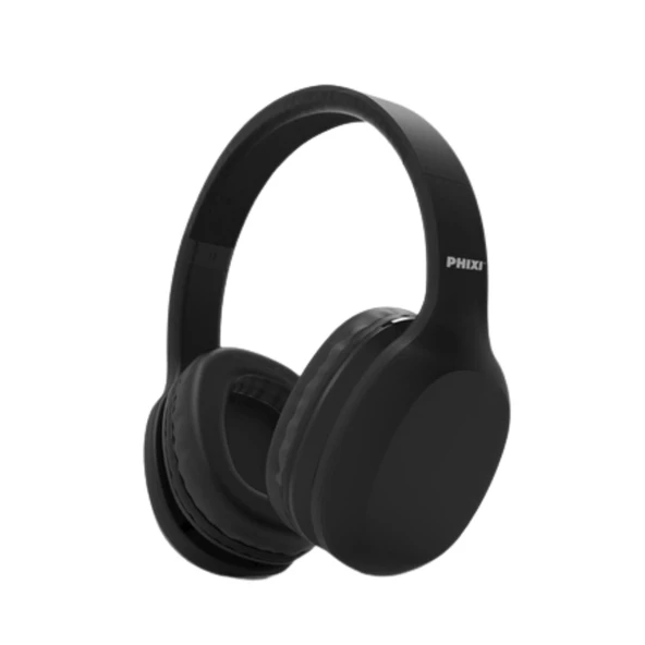 Phixi Force HP400 Bluetooth Kafaüstü Kulaklık - Güçlü Bas ve Berrak Ses ile Mükemmel Dinleme Deneyimi - Siyah Renkli