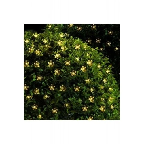 Solar Çiçekli Dekoratif 30 Led Bahçe Lambası - 3