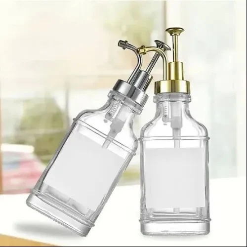 Cam Sıvı Sabunluk Losyonluk Krom ürün görseli 1