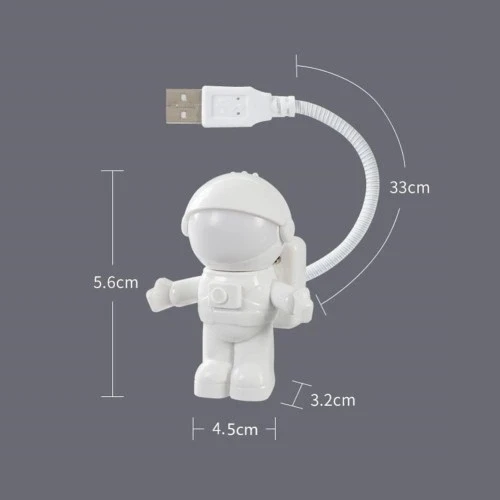 Astronot USB Gece Lambası - Resim 4