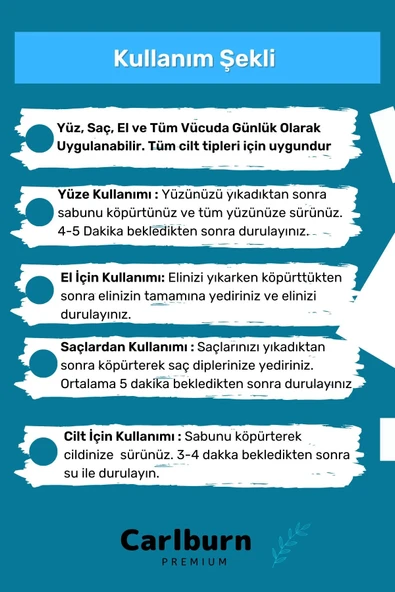 Güzel Kokulu El Yüz Saç Vücut Cilt Orijinal Bitkisel Nazar Boncuklu Okyanus Sabunu 100G - 2 Adet - Resim 4