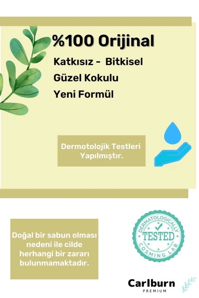 Lüks %100 Doğal Güzel Kokulu El Yüz Saç Vücut Cilt Orijinal Bitkisel Termal Kil Sabunu 100G - 1 Adet - 2