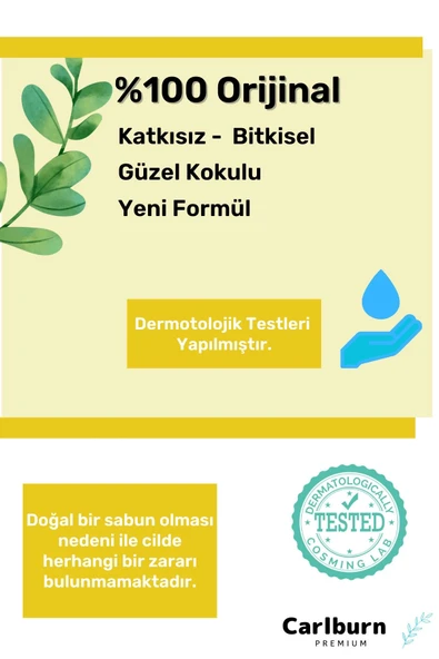 %100 Doğal Güzel Kokulu El Yüz Saç Vücut Cilt Orijinal Bitkisel Ayva Çekirdeği Sabunu 100G - 1 Adet - Resim 2