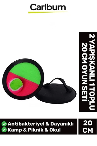 Premium Yumuşak Cash Ball 2 Yapışkanlı 1 Toplu 20 Cm Oyun Seti