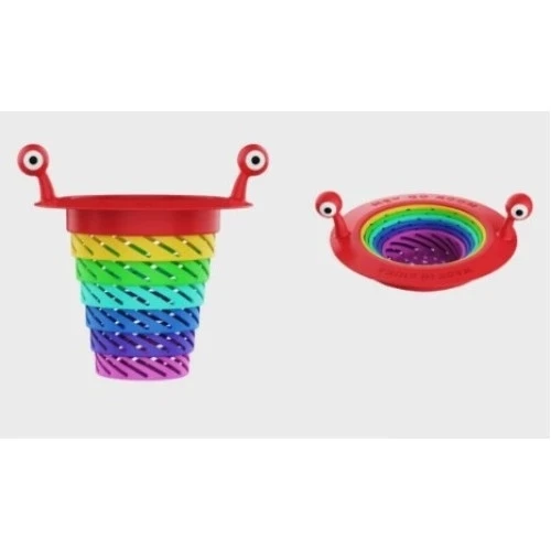 Renkli 6 Kademeli Lavabo Süzgeci - Resim 4