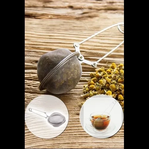 Bitki Çayı Demleme Süzgeci - Resim 3