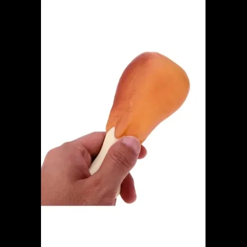 Köpekler İçin Sesli Oyuncak Tavuk Butu - Resim 4