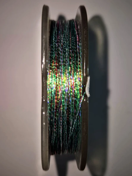 Eagenset Hazır Çapari Kombini Ultraviyole Uv Neon Koyu Yeşil + Kırmızı Makara - 6