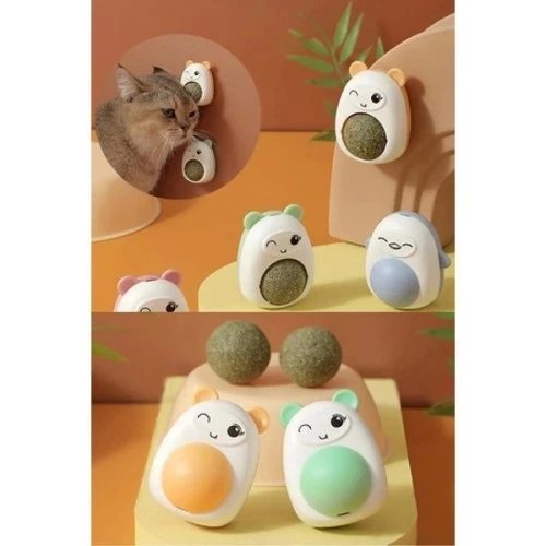 Ayıcıklı Kedi Otu Yalama Topu - Resim 3