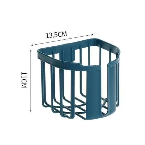 Yapışkanlı Çok Fonksiyonlu Banyo Organizeri BEYAZ - 3