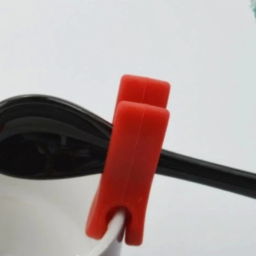 Silikon Tava Kaşık Tutacağı 3'lü Paket - Resim 2