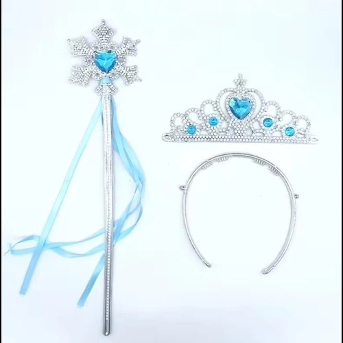 Karlar Ülkesi Tac ve Asa Seti - Resim 2